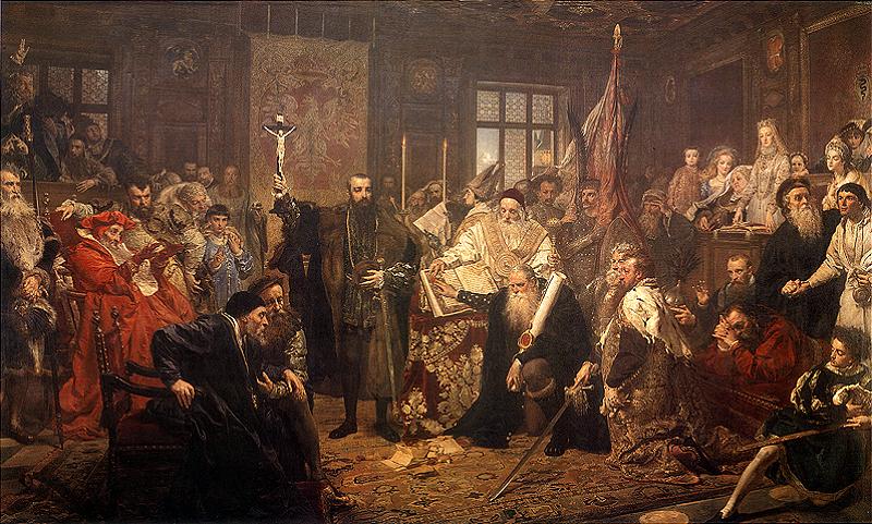 Jan Matejko, "Unia Lubelska"