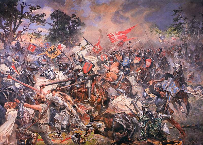 Kuvahaun tulos haulle Battle of Grunwald.